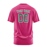 Custom Pink Blue Green T-Shirt