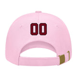 Custom Light Pink Khaki Hat 13B21715