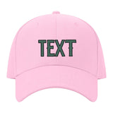 Custom Light Pink Slate Gray Hat 13B21727