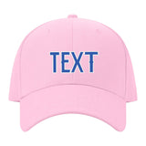 Custom Light Pink Navy Hat