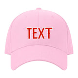 Custom Light Pink Lavender Gray Hat