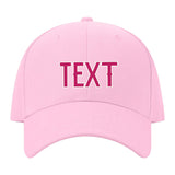 Custom Light Pink Light Pink Hat