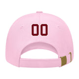 Custom Light Pink Khaki Hat 13B21815