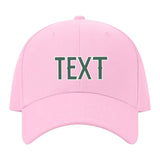 Custom Light Pink Slate Gray Hat 13B21827