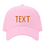 Custom Light Pink Blue Green Hat