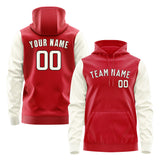 Custom Red Cream Hoodie 1414030314B31703