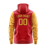 Custom Red Yellow Hoodie 1414191914B31719