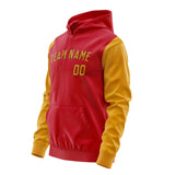 Custom Red Yellow Hoodie 1414191914B31719