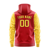 Custom Red Gold Hoodie 1414303014B31730