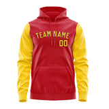 Custom Red Gold Hoodie 1414303014B31730