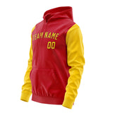 Custom Red Gold Hoodie 1414303014B31730