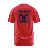 Custom Red Purple T-Shirt