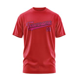Custom Red Pink T-Shirt