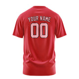 Custom Red Light Pink T-Shirt