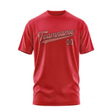 Custom Red Copper Rose T-Shirt