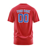 Custom Red Sky Blue T-Shirt