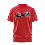 Custom Red Navy T-Shirt