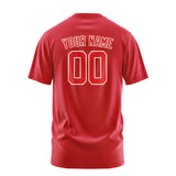 Custom Red Orange Red T-Shirt