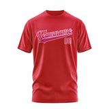 Custom Red Pink T-Shirt