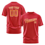 Custom Red Orange T-Shirt