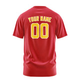 Custom Red Gold T-Shirt