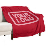 Custom Red Pink Blanket