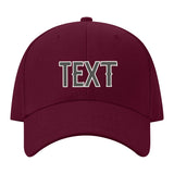 Custom Crimson Red Orange Hat