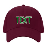 Custom Crimson Red Misty Rose Hat 14B21824