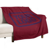 Custom Crimson Purple Blanket