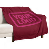 Custom Crimson Pink Blanket