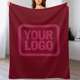 Custom Crimson Pink Blanket