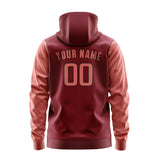 Custom Crimson Red Copper Rose Hoodie 1515292915B31729