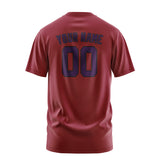 Custom Crimson Red Purple T-Shirt