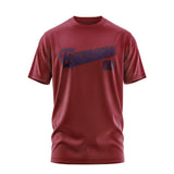 Custom Crimson Red Purple T-Shirt