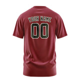 Custom Crimson Red Olive T-Shirt