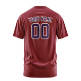 Custom Crimson Red Purple T-Shirt