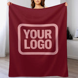 Custom Crimson Pink Blanket
