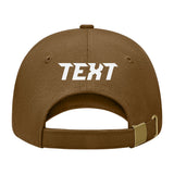 Custom Khaki Pale Ice Blue Hat 15B118