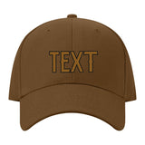 Custom Khaki Dark Green Hat 15B21722