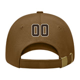 Custom Khaki Black Hat 15B21801