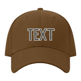 Custom Khaki Orange Hat