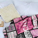Gifts for Gigi Blanket - World’s Best Gigi Ever - From Grandchildren, Birthday, Christmas, Holiday, Everyday Encouragement, Inspirational