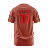Custom Coral Red Orange Red T-Shirt