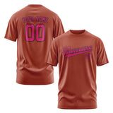 Custom Coral Red Pink T-Shirt