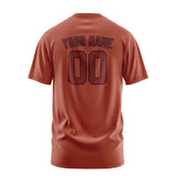 Custom Coral Red Crimson Red T-Shirt