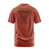 Custom Coral Red Coral Red T-Shirt