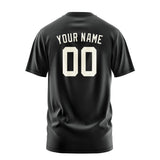 Custom Black Cream T-Shirt