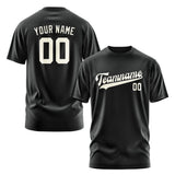 Custom Black Cream T-Shirt