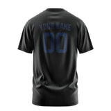 Custom Black Blue T-Shirt
