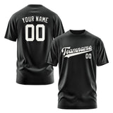 Custom Black White T-Shirt